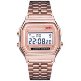 Steel Digital Wristwatches