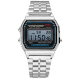 Steel Digital Wristwatches