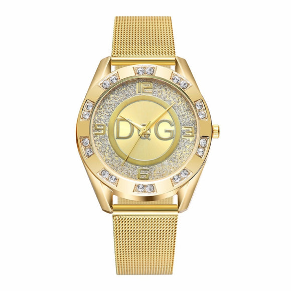 Luxury Crystal Watch